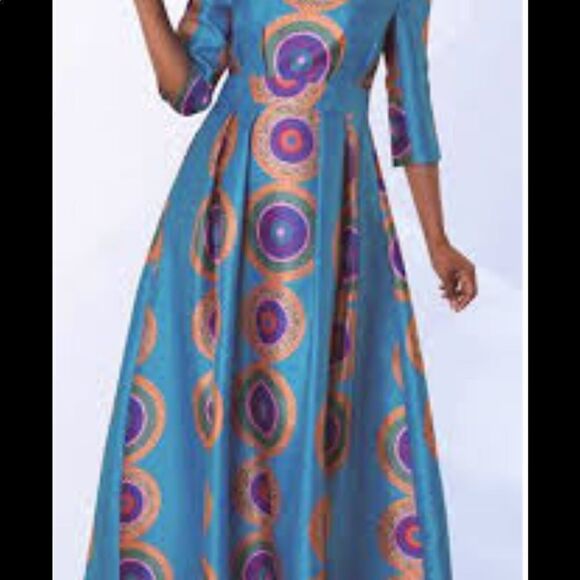 Tally Taylor designer dress size 18 - Picture 2 of 8